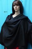 Black Pashmina Angora Kashmiri Winter Wear Shawl 5171